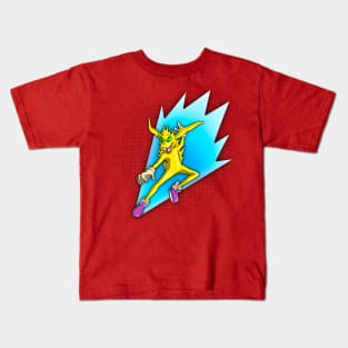 Snappy the Hair Foot Kids T-Shirt